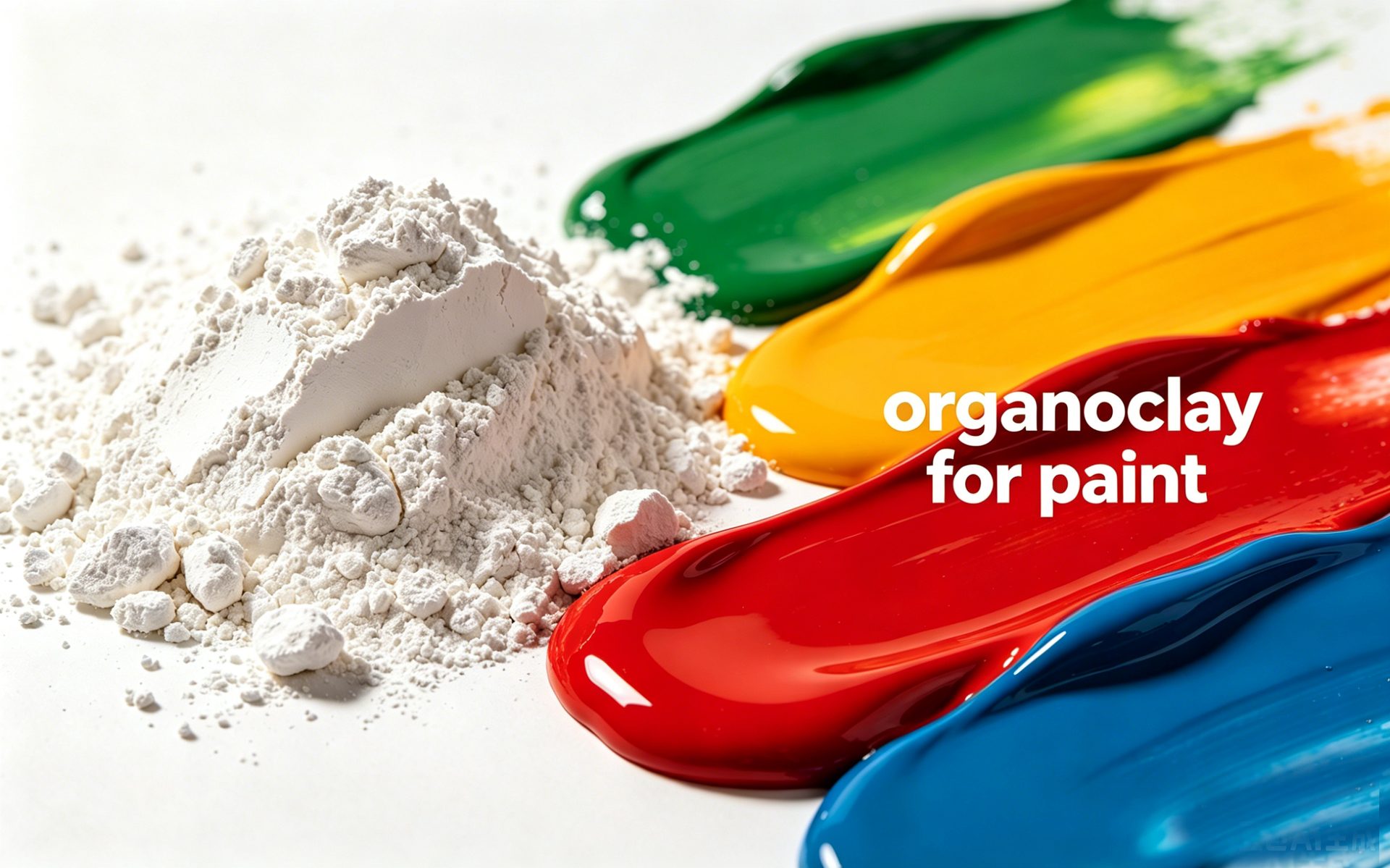 Argila organofílica para controle reológico em tintas e revestimentos